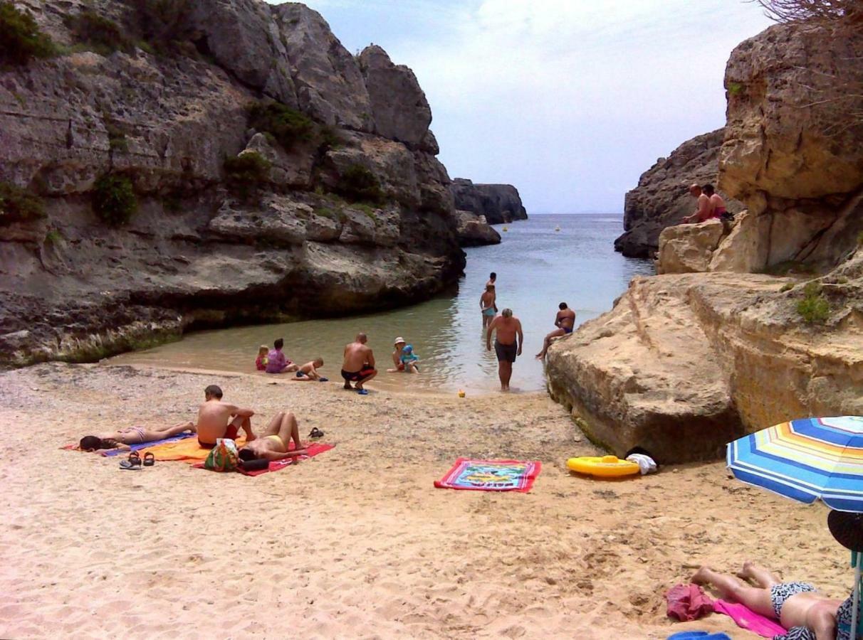 カラ・エン・ブラネスApartamento Con Piscina En Ciudadela, Cala En Blanesアパートメント エクステリア 写真